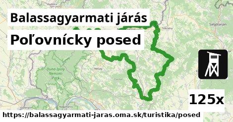 Poľovnícky posed, Balassagyarmati járás