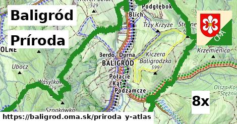 príroda v Baligród