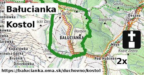 Kostol, Bałucianka