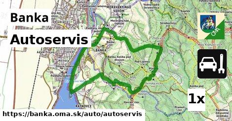 Autoservis, Banka
