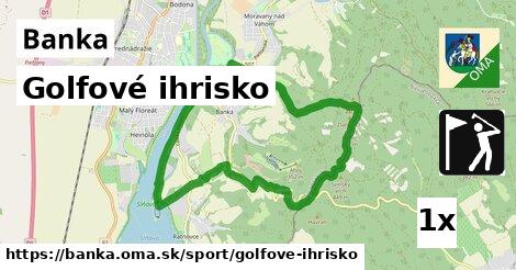 Golfové ihrisko, Banka