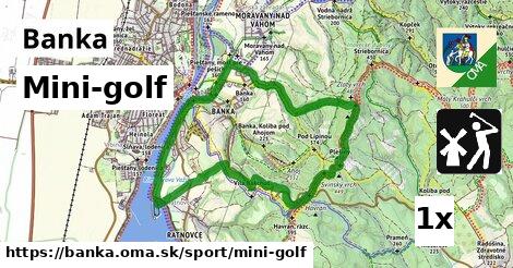 Mini-golf, Banka