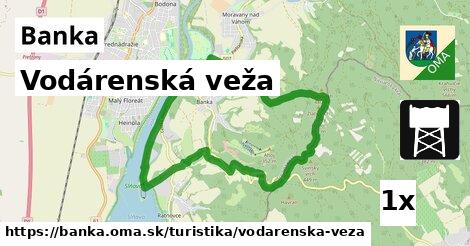 vodárenská veža v Banka