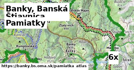 pamiatky v Banky, Banská Štiavnica