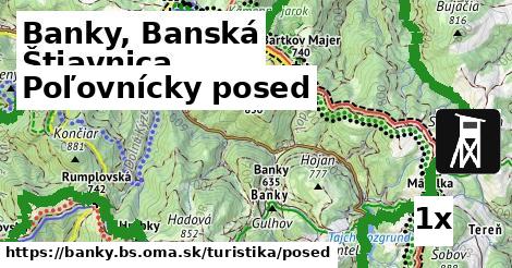poľovnícky posed v Banky, Banská Štiavnica