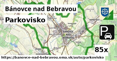 parkovisko v Bánovce nad Bebravou