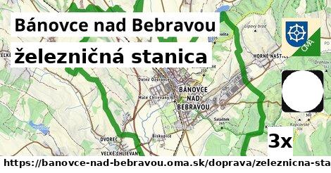 železničná stanica, Bánovce nad Bebravou