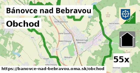 obchod v Bánovce nad Bebravou