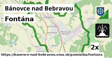 Fontána, Bánovce nad Bebravou