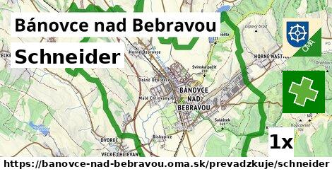 Schneider, Bánovce nad Bebravou