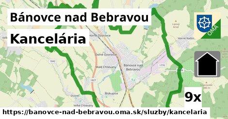 Kancelária, Bánovce nad Bebravou