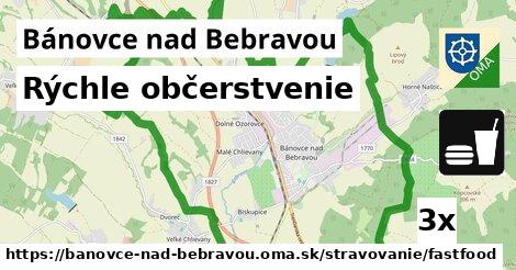 Rýchle občerstvenie, Bánovce nad Bebravou