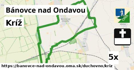 Kríž, Bánovce nad Ondavou