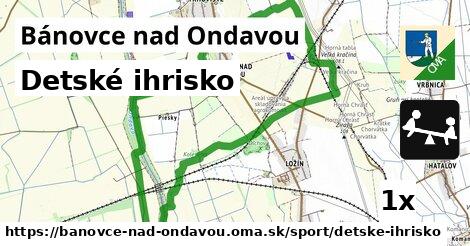 Detské ihrisko, Bánovce nad Ondavou