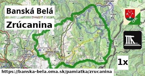 Zrúcanina, Banská Belá