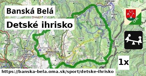 Detské ihrisko, Banská Belá