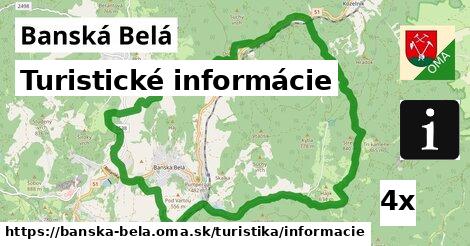 Turistické informácie, Banská Belá