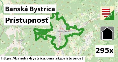 prístupnosť v Banská Bystrica