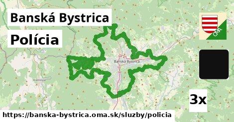 Polícia, Banská Bystrica