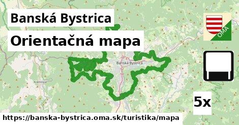 Orientačná mapa, Banská Bystrica