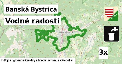 vodné radosti v Banská Bystrica