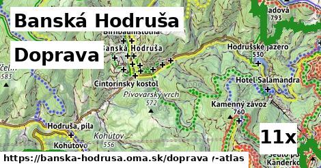 doprava v Banská Hodruša