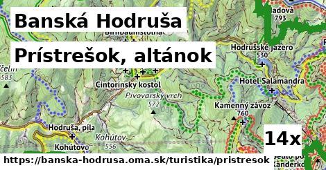 Prístrešok, altánok, Banská Hodruša