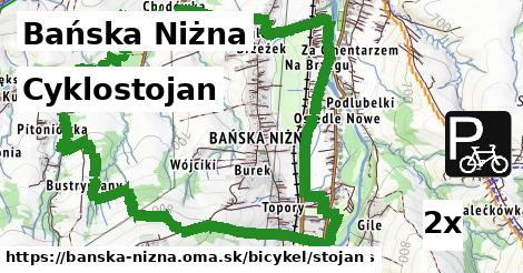 cyklostojan v Bańska Niżna