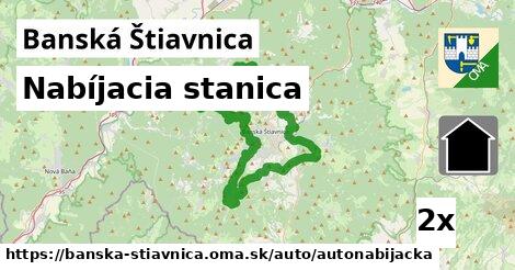 nabíjacia stanica v Banská Štiavnica