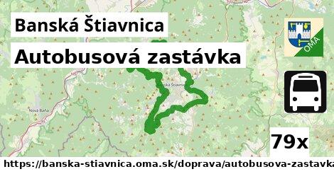 Autobusová zastávka, Banská Štiavnica