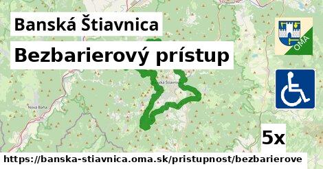 Bezbarierový prístup, Banská Štiavnica