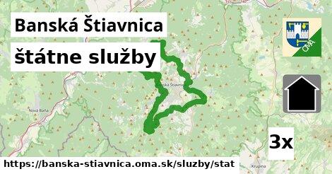 štátne služby, Banská Štiavnica