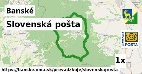 Slovenská pošta, Banské