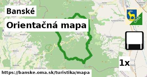 Orientačná mapa, Banské