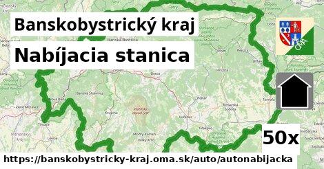 Nabíjacia stanica, Banskobystrický kraj