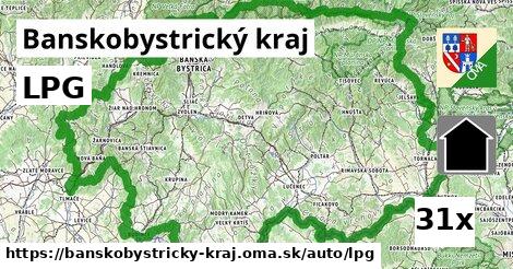 LPG, Banskobystrický kraj