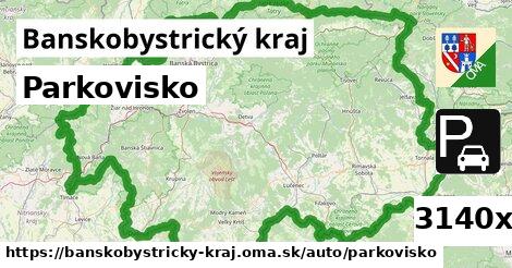 Parkovisko, Banskobystrický kraj