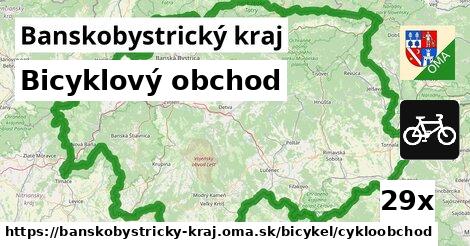 Bicyklový obchod, Banskobystrický kraj