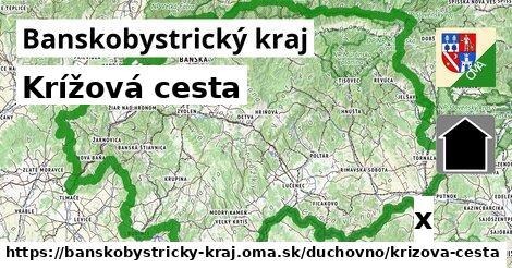 Krížová cesta, Banskobystrický kraj
