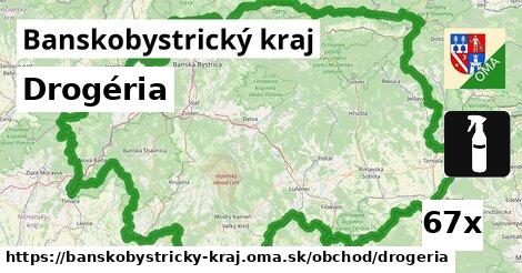 Drogéria, Banskobystrický kraj