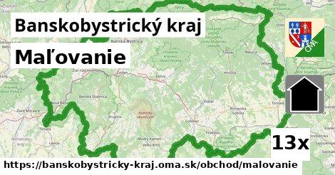 Maľovanie, Banskobystrický kraj