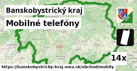 Mobilné telefóny, Banskobystrický kraj