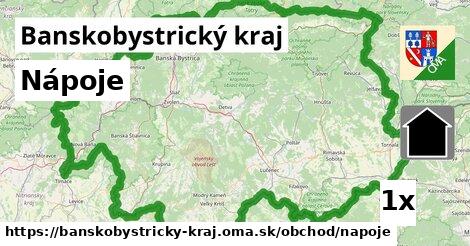 Nápoje, Banskobystrický kraj