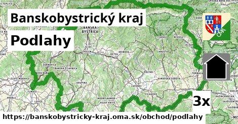Podlahy, Banskobystrický kraj
