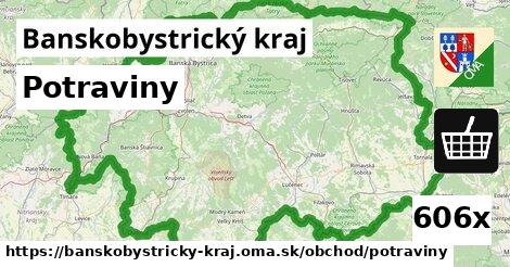 Potraviny, Banskobystrický kraj