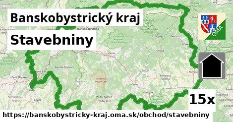 Stavebniny, Banskobystrický kraj