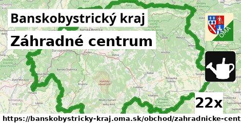 Záhradné centrum, Banskobystrický kraj