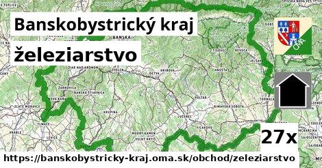 železiarstvo, Banskobystrický kraj