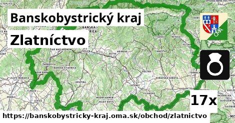 Zlatníctvo, Banskobystrický kraj