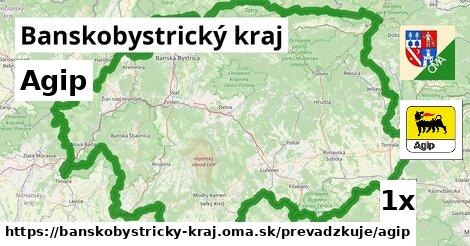 Agip, Banskobystrický kraj